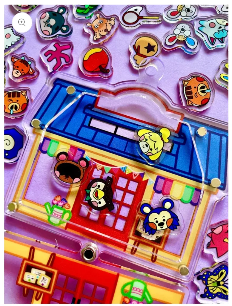 Porte clés shaker Animal crossing 3.webp