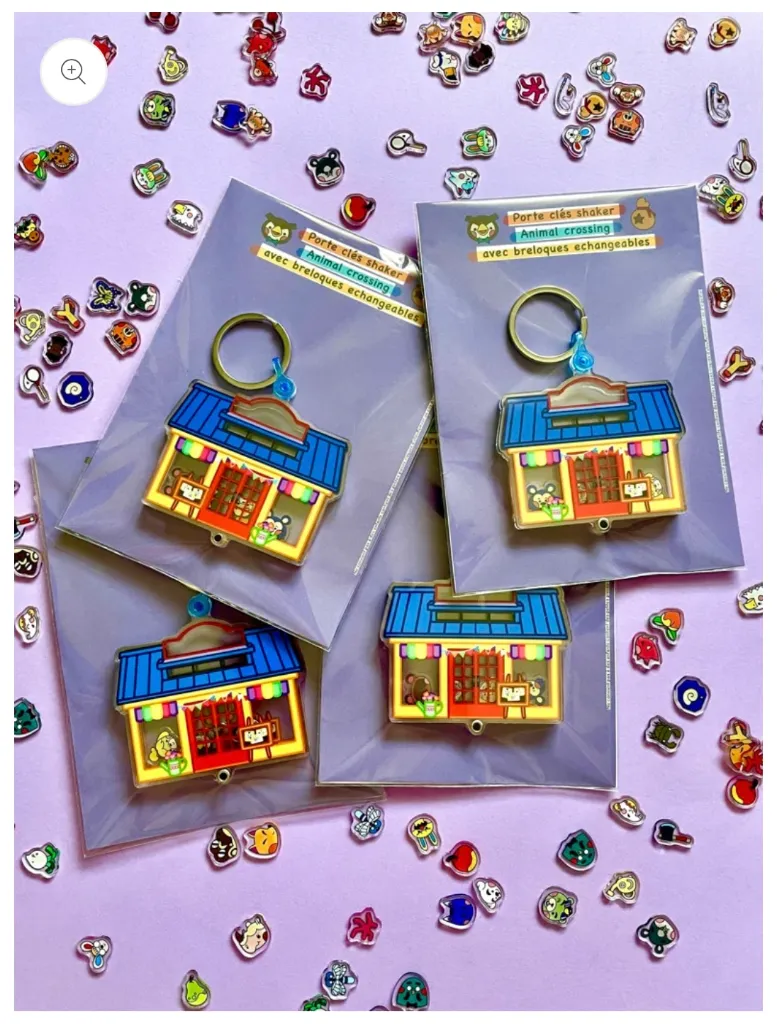 Porte clés shaker Animal crossing 1.webp