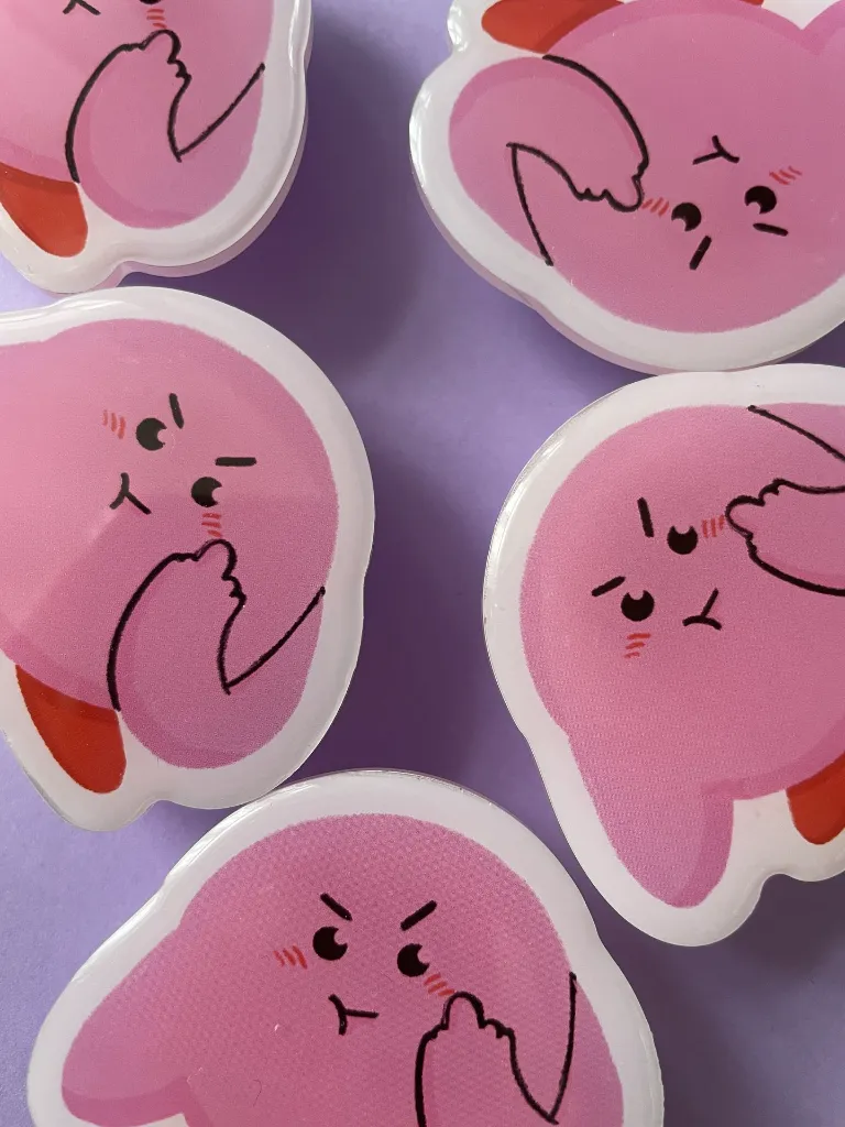 Phone grip kirby .webp