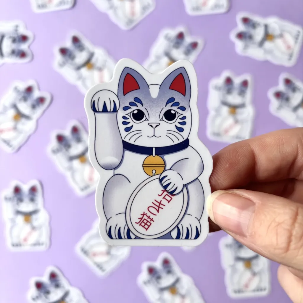 Sticker Maneki Neko- Yourpix