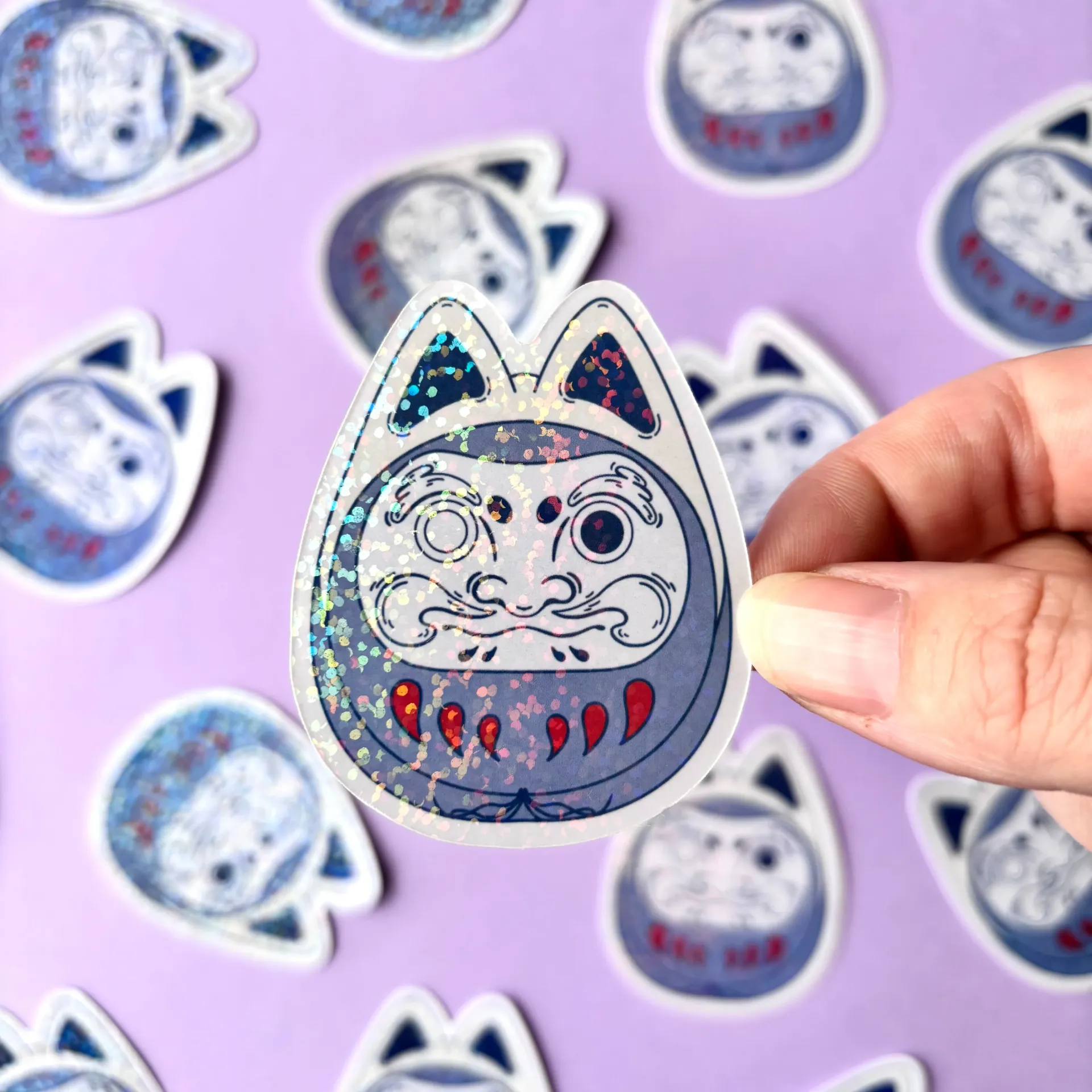 Sticker Daruma Inu - Yourpix