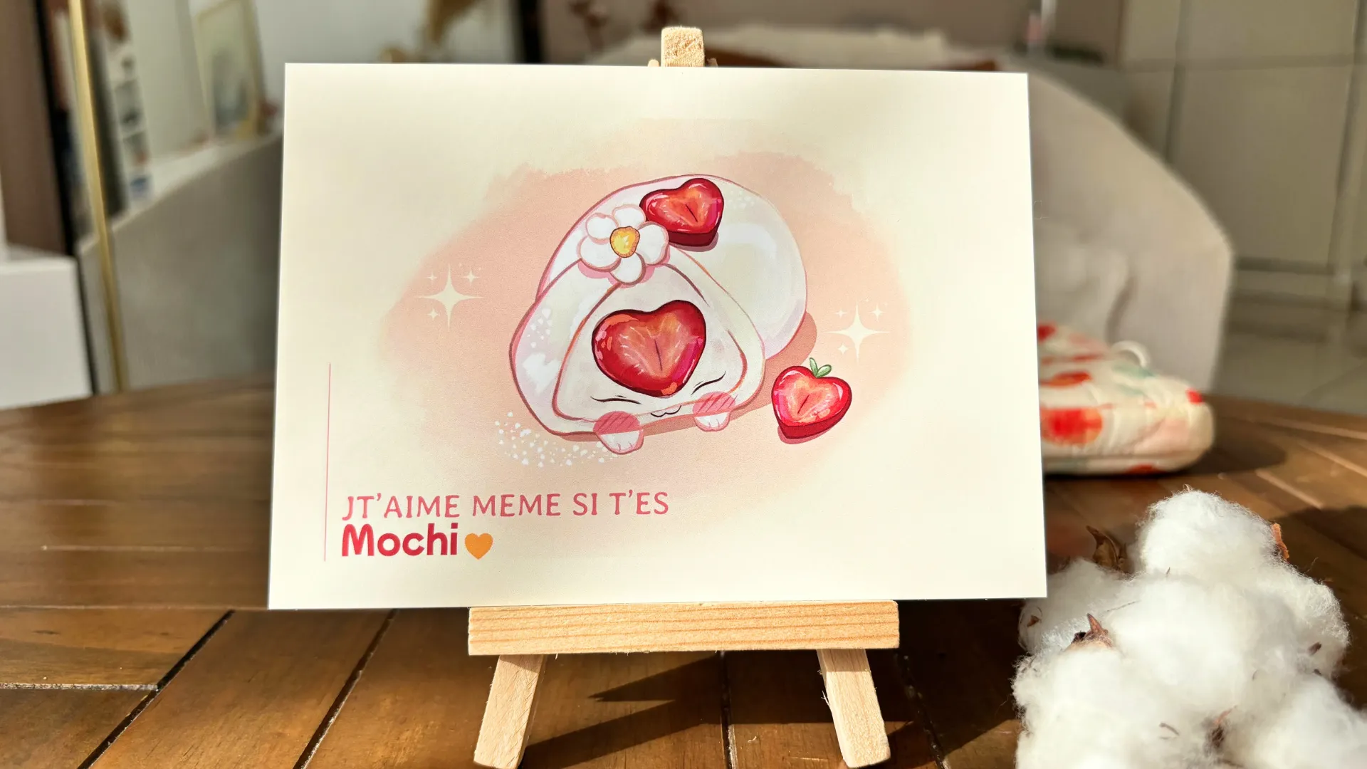 Carte Postale Mochi - SunBee