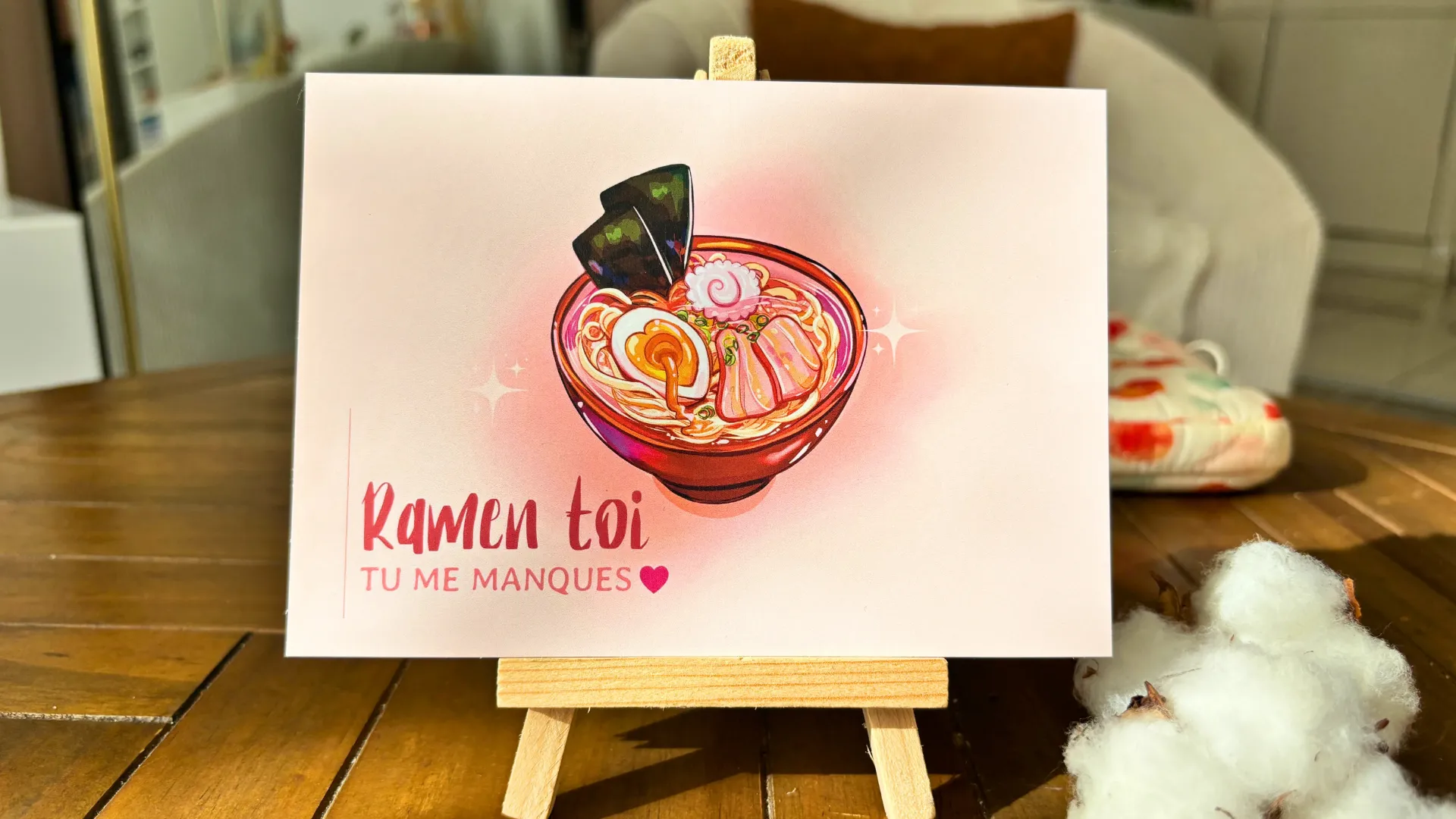 Carte Postale Ramen - SunBee