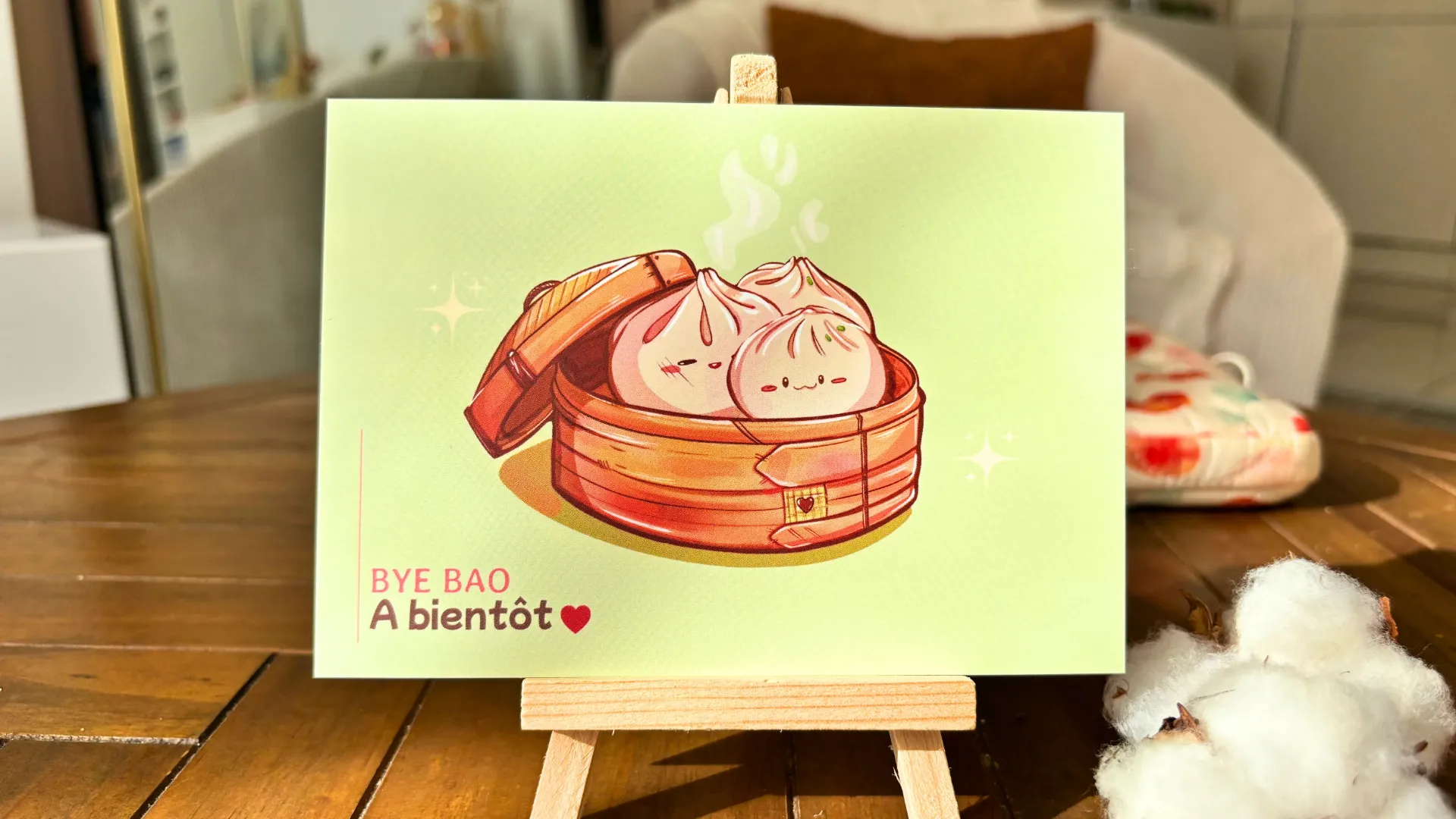 Carte Postale Bao - SunBee