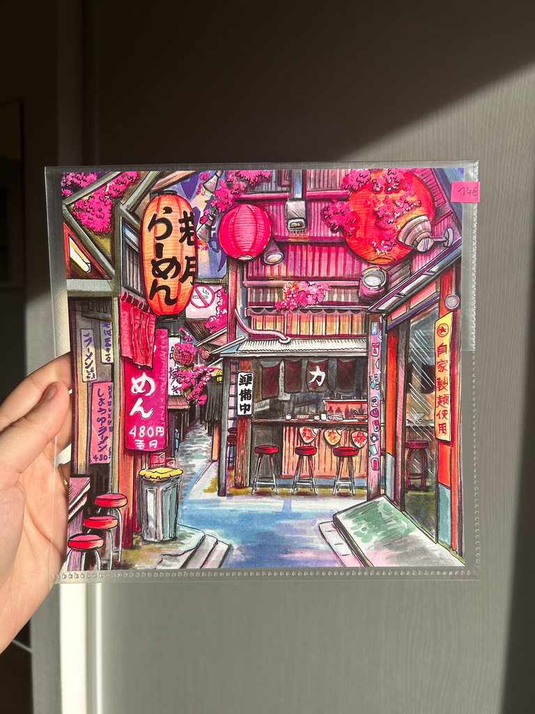 P32 - Illustration 20x20 - IZAKAYA