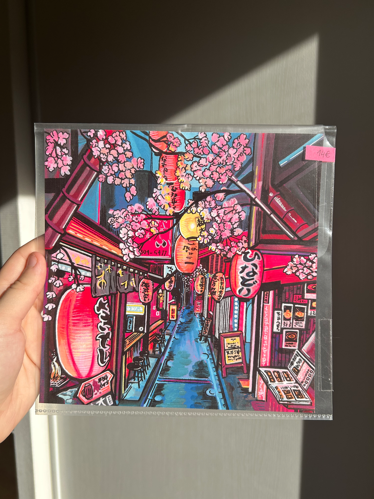 P18 - Illustration 20x20 - ALLEE DES CERISIERS