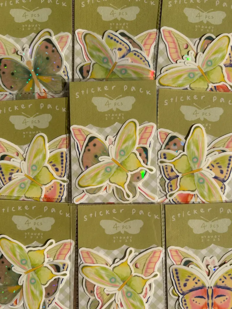 Pack Stickers Papillons