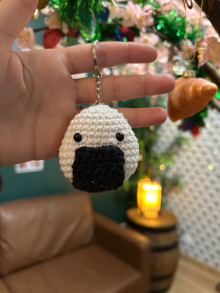 Porte-clé onigiri