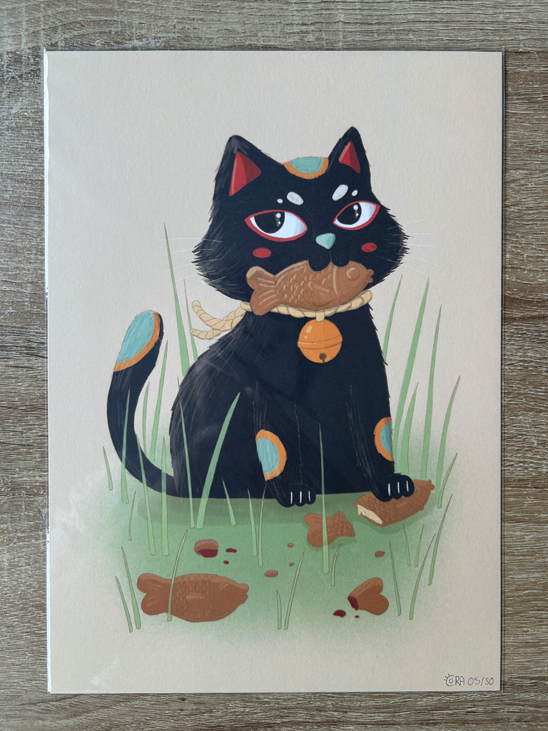 Illustration A4 - Délices de Tayaki - Atelier Cora