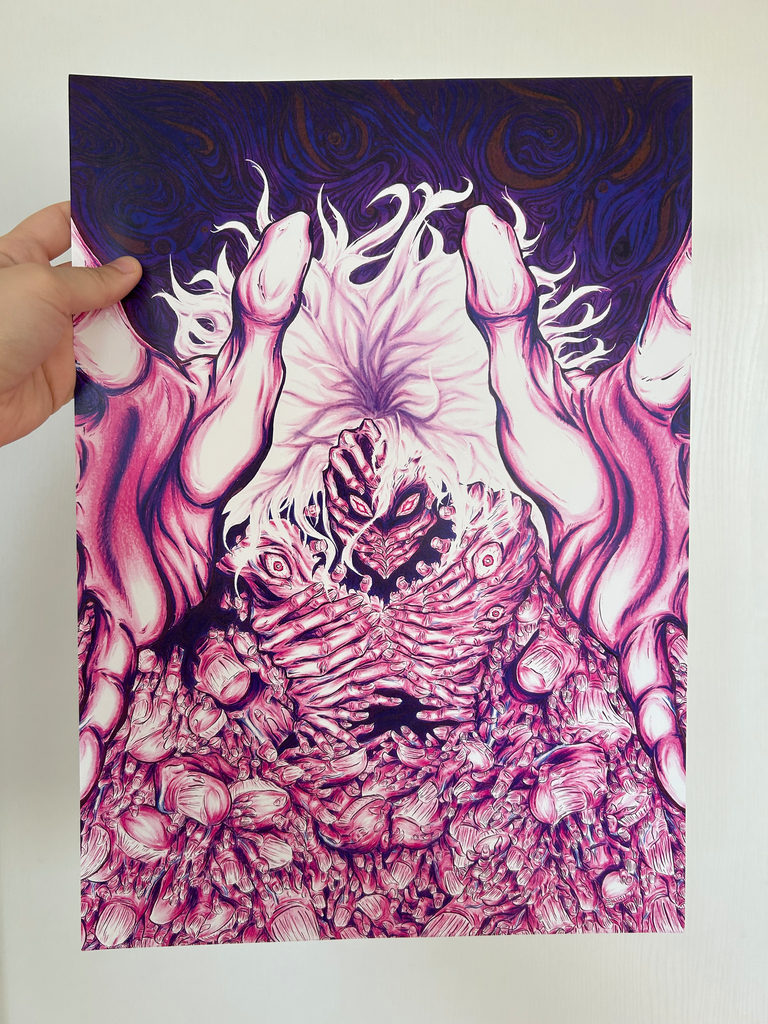 Print A3 Shigaraki Tomura - My Hero Academia - Zerku