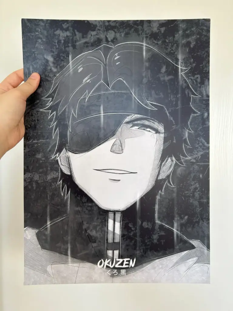 Print A3 - Sosuke Aizen - Bleach - Okuzen