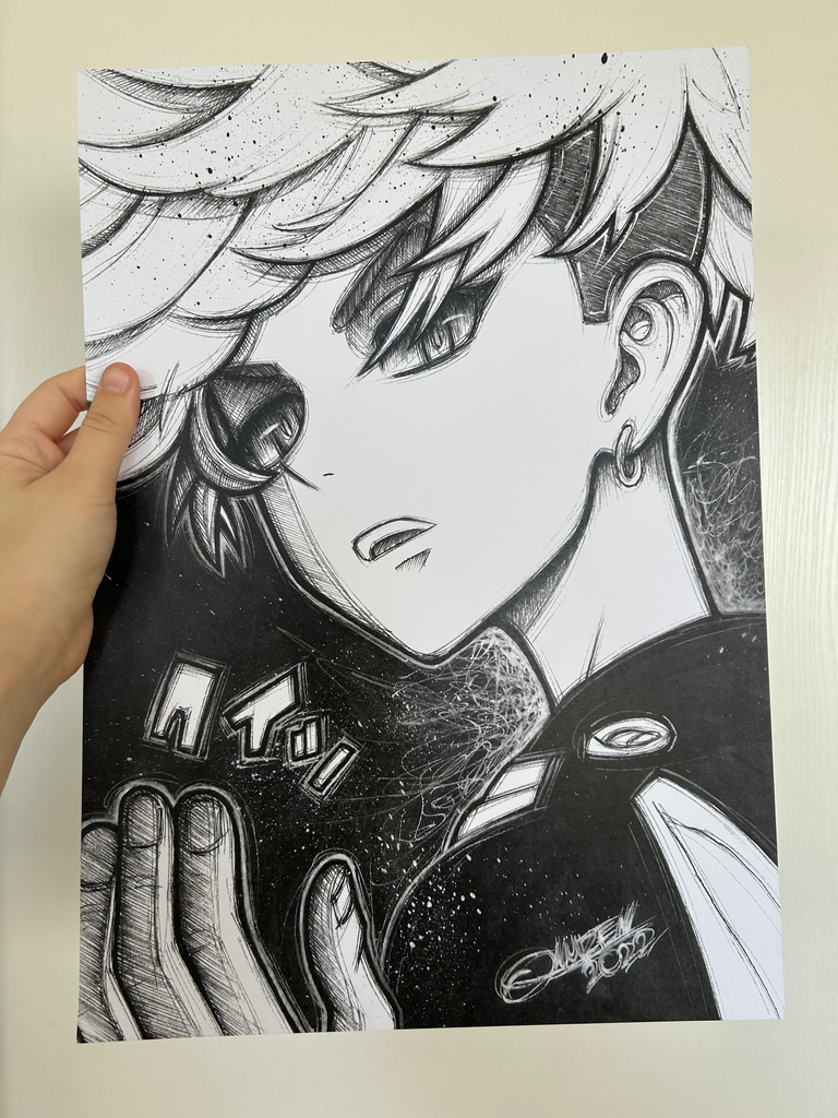 Print A3 - Chifuyu Matsuno - Tokyo Revengers - Okuzen