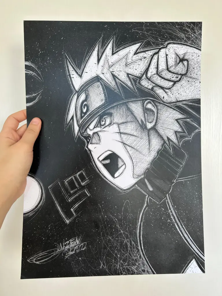 Print A3 - Naruto Uzumaki - Naruto - Okuzen