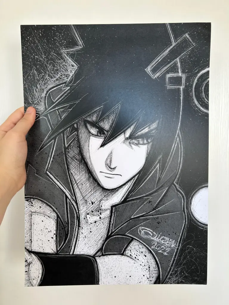 Print A3 - Sasuke Uchiwa - Naruto - Okuzen
