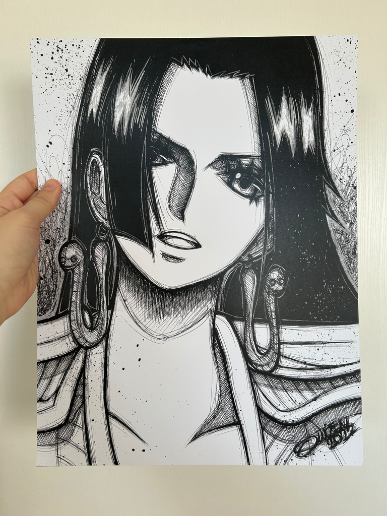 Print A3 - Boa Hancock - One Piece - Okuzen