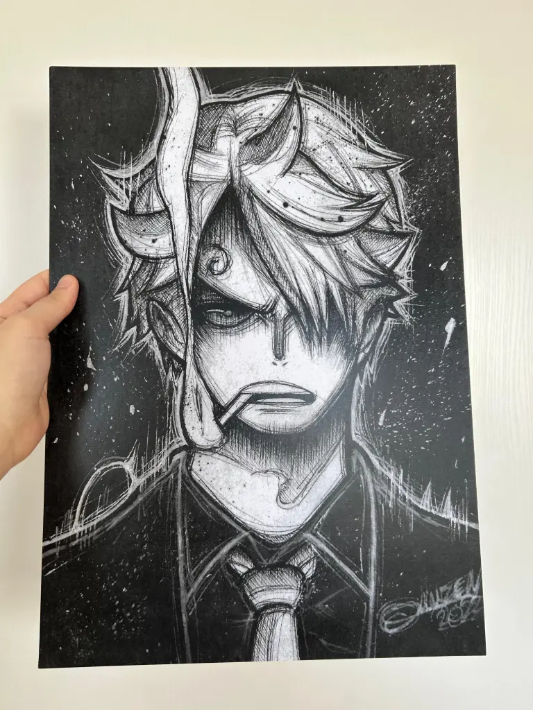 Print A3 - Sanji - One Piece - Okuzen