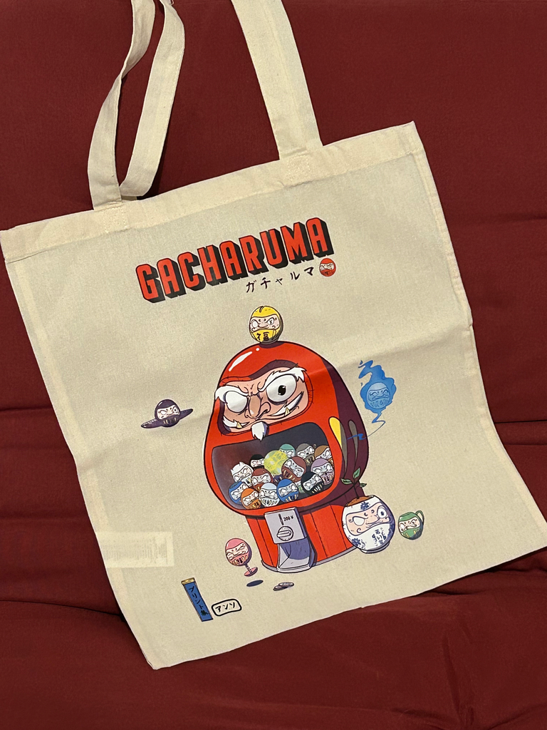 Tote Bag Gacharuma - Antho Illustration