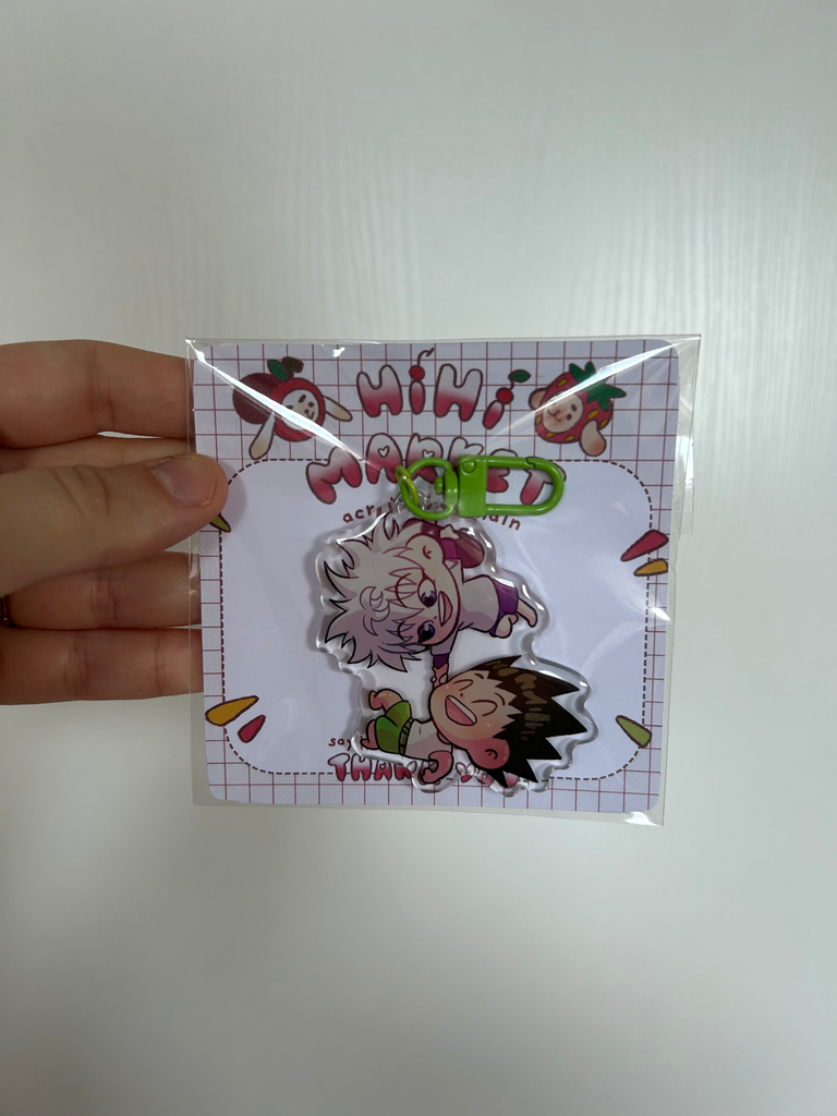 Porte-Clés Gon & Kirua - Hunter x Hunter