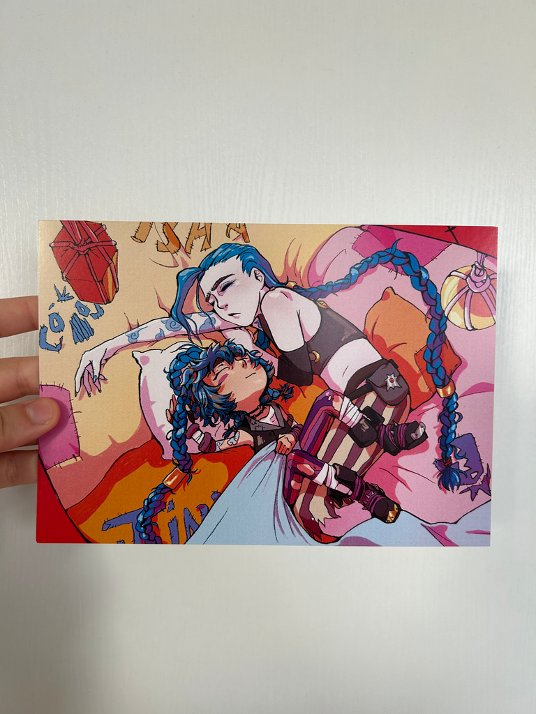 Print Jinx & Isha - Arcane - Hihi Market