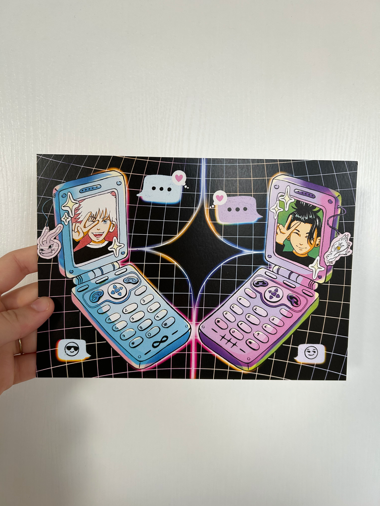 Print Phone Geto & Gojo - Jujutsu Kaisen - Hihi Market