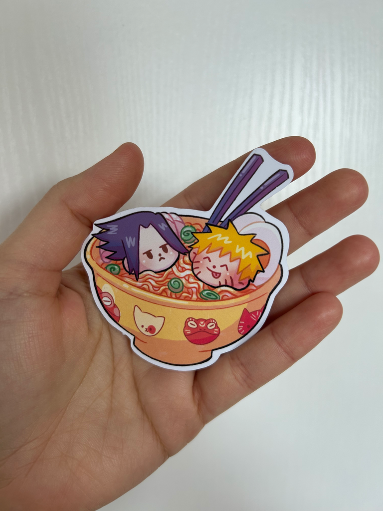 Sticker Ramen Naruto/Sasuke - Naruto