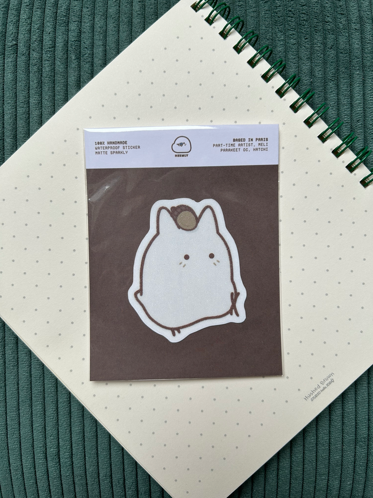 Sticker waterproof Hatchi x Ghibli Totoro gland