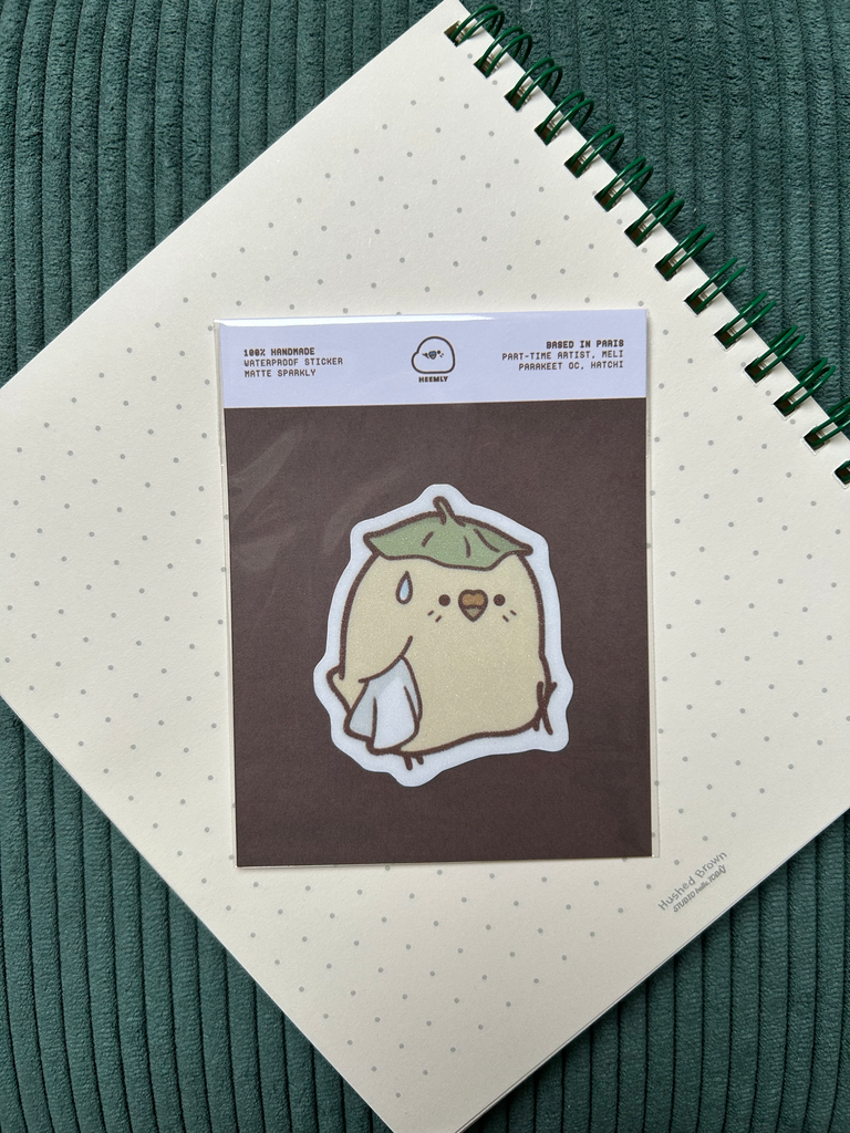 Sticker waterproof Hatchi x Ghibli Totoro Ōtari-sama