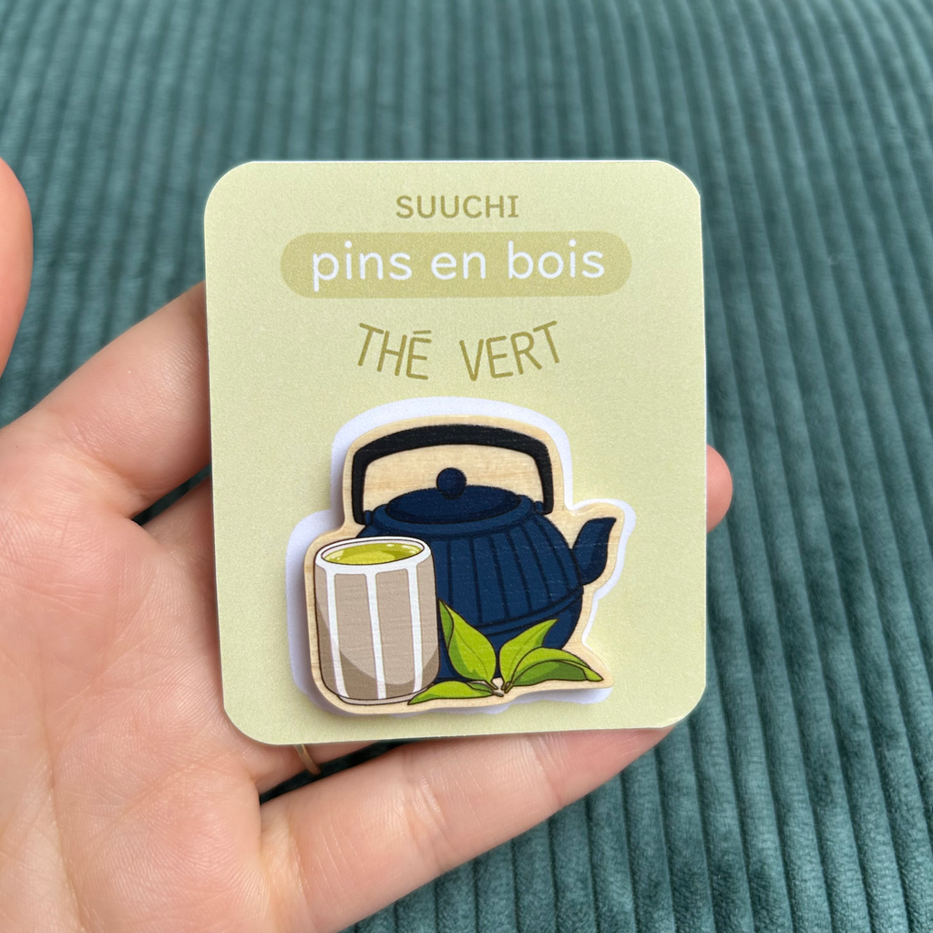 Pins thé vert