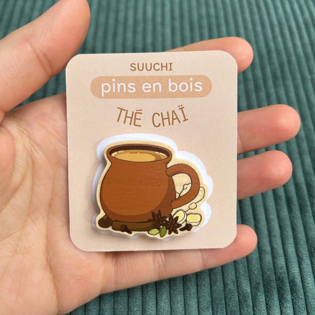 Pins thé chaï