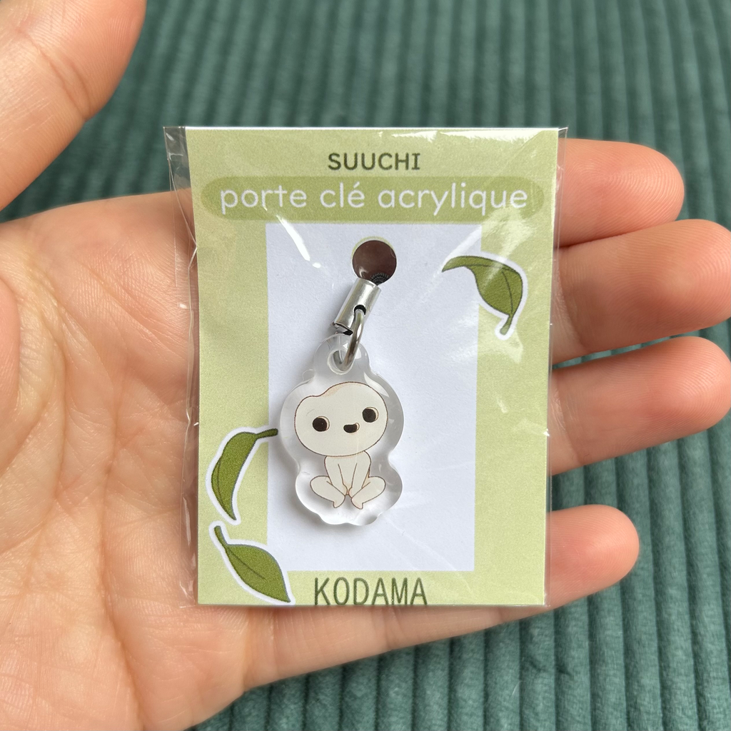 Porte clés kodama - Ghibli