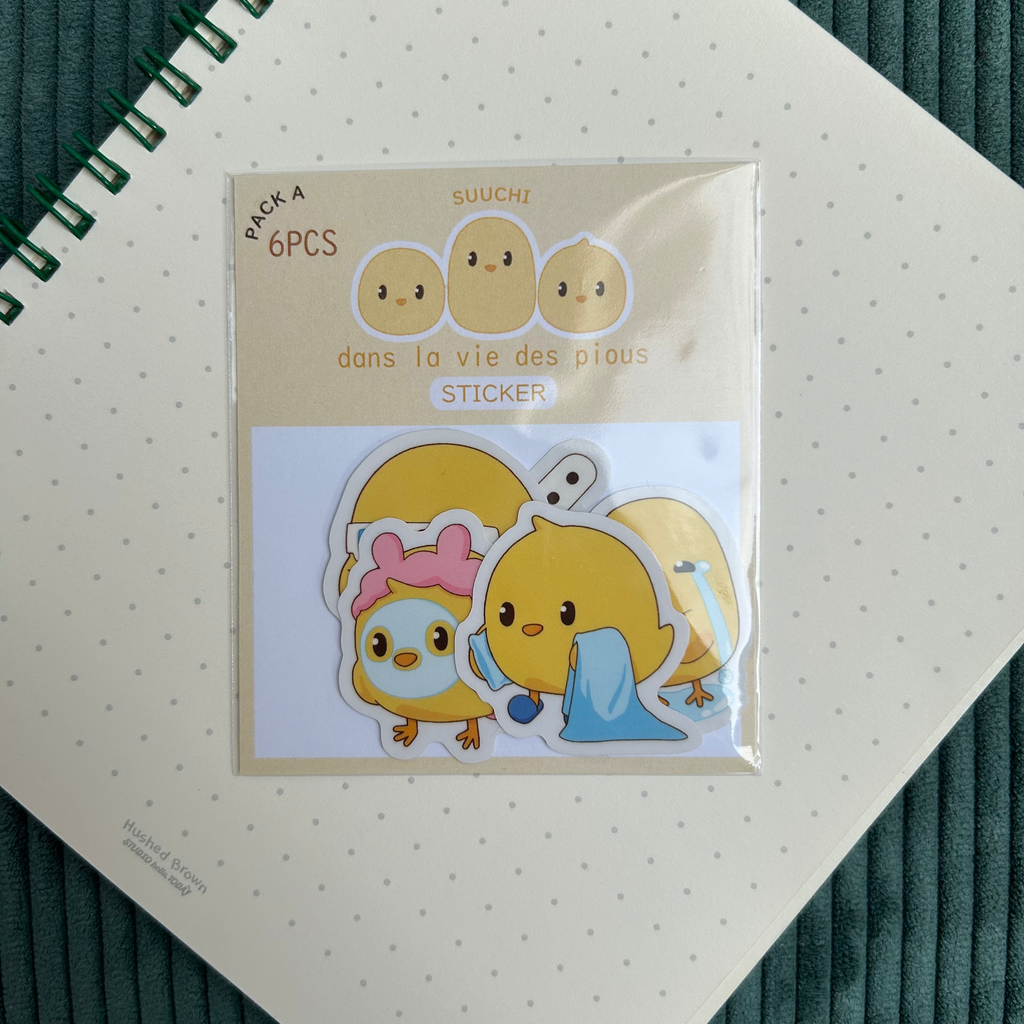 Stickers de pious - pack A