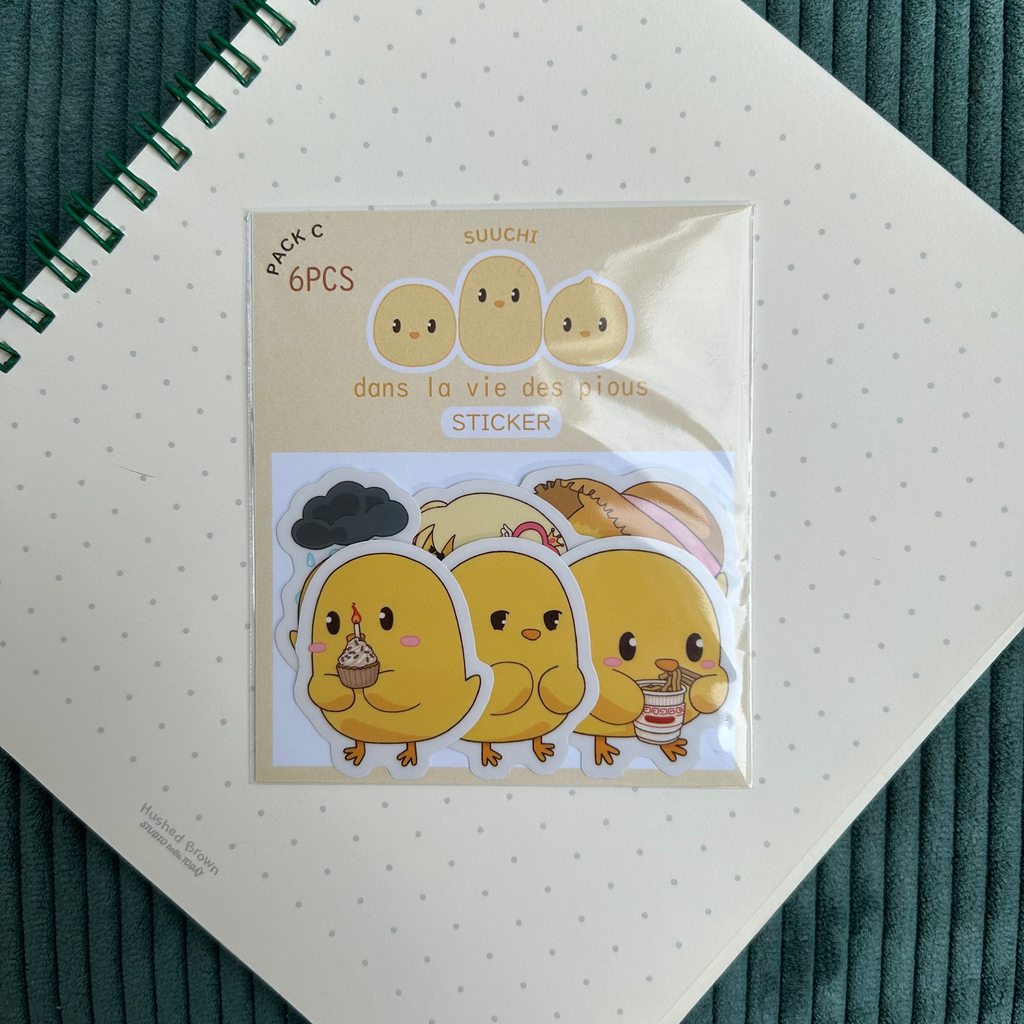 Stickers de pious - pack C