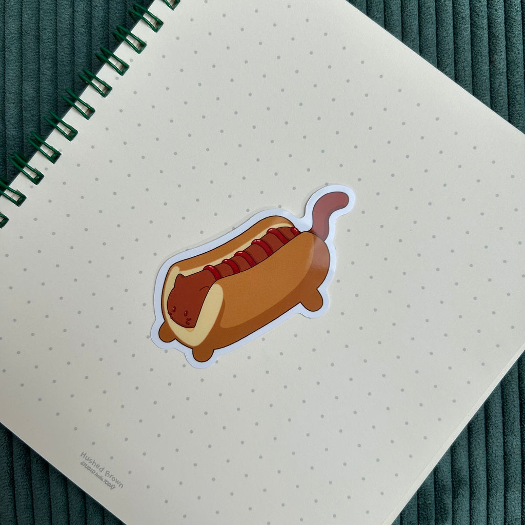 Stickers hot-cat ketchup