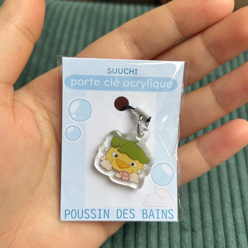 Porte clés Poussin des Bains - Ghibli