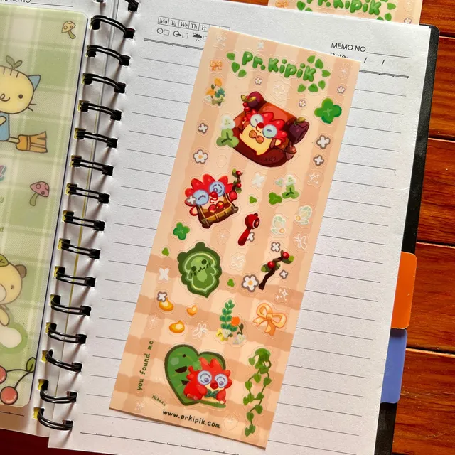 Planche de Stickers - Pr.Kipikorogu - Pr. Kipik