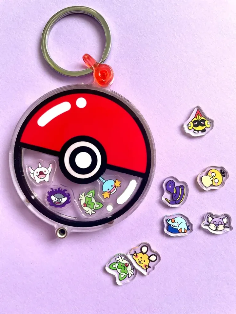 Porte-clés Shaker - Pokéball - Pokémon