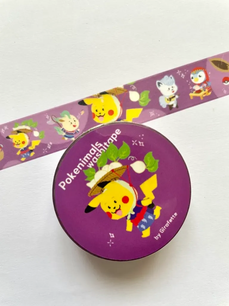 Washi Tape - Pokenimals - Pokémon - Girafette