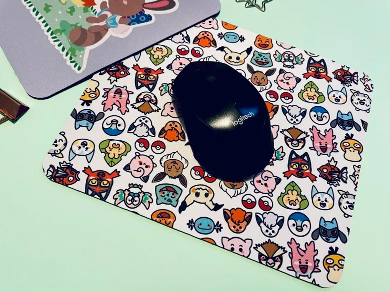 Tapis de souris - Têtes de Pokémon