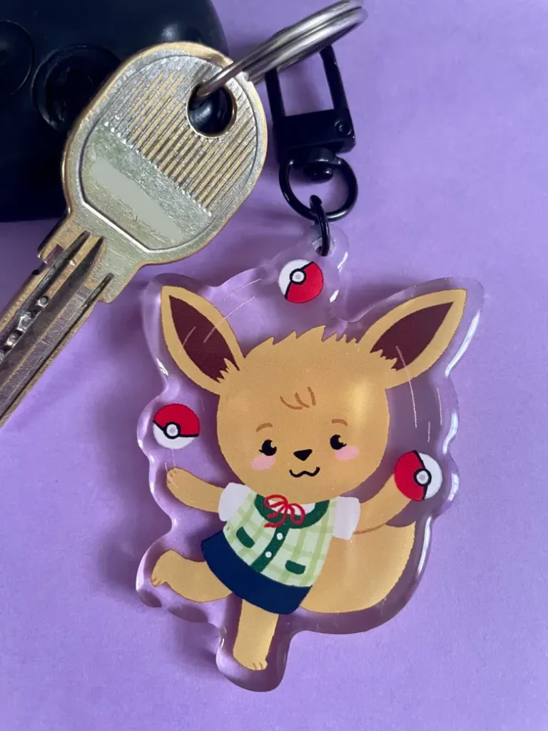 Porte-clés Pokenimals - Evorie - Pokémon