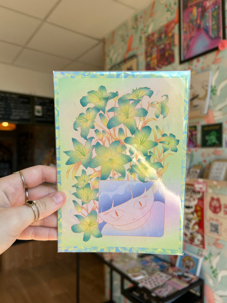 Print A5 - Fleurs - Haru Mori