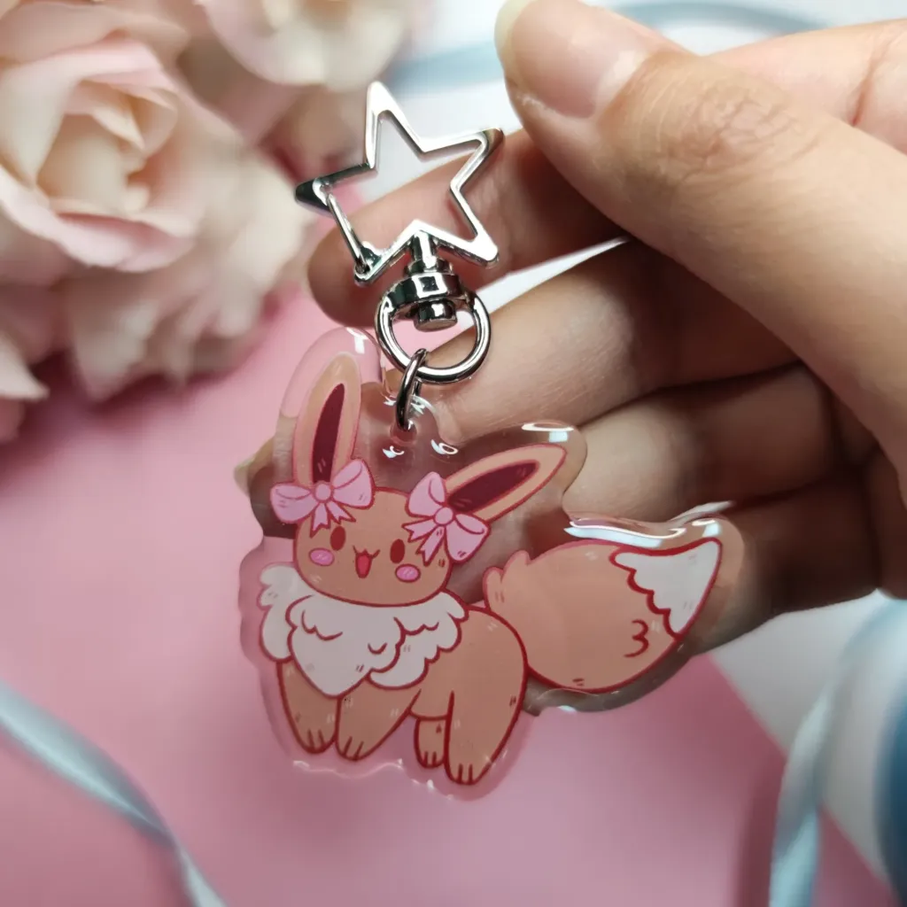 Porte-clés - Evoli Pokemon - Seyue