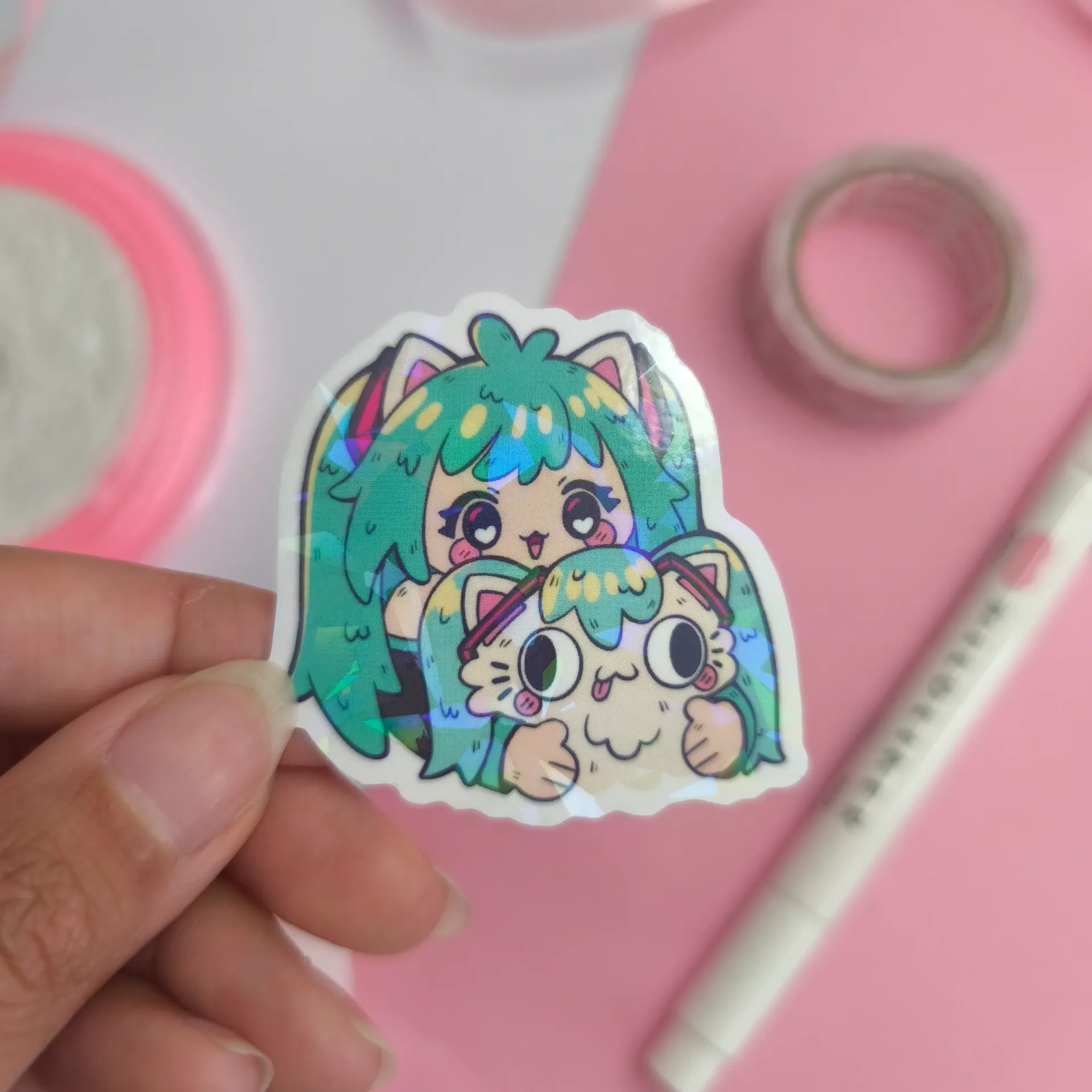 Sticker - Chat Miku