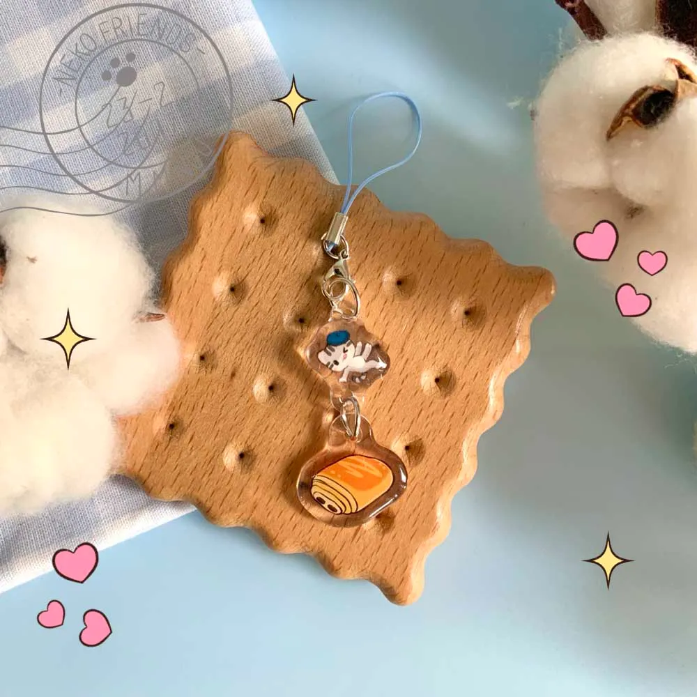 Strap Minou - Pain au chocolat