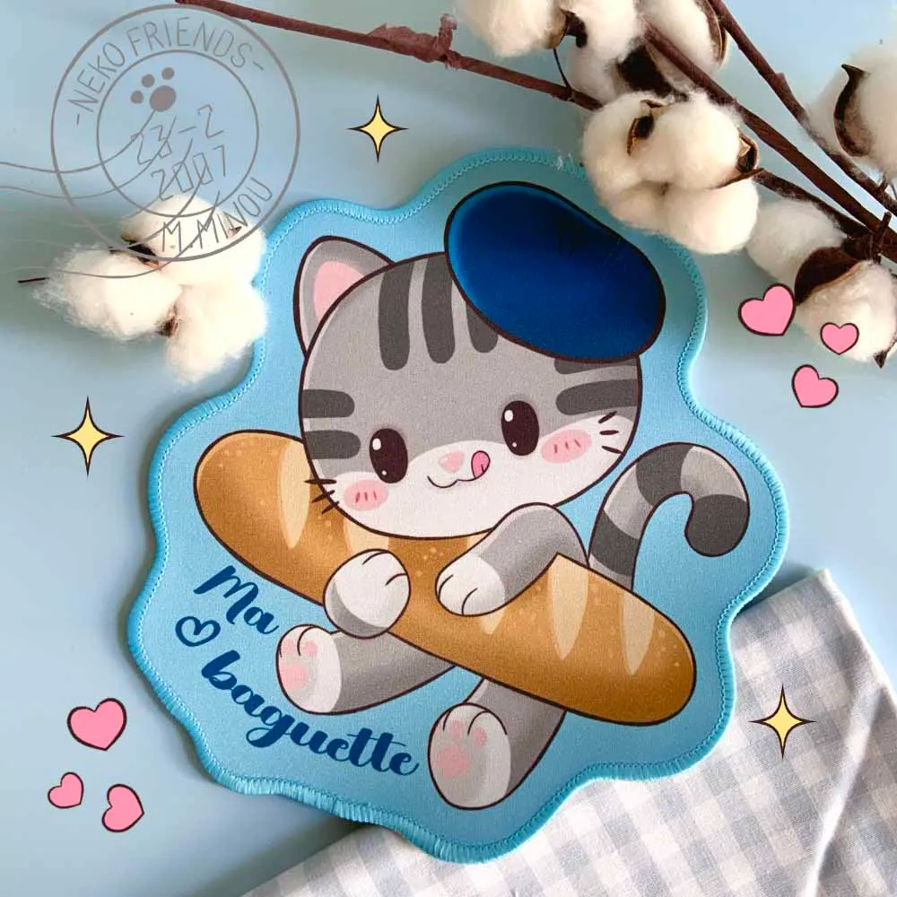 Tapis de souris Chat - Baguette