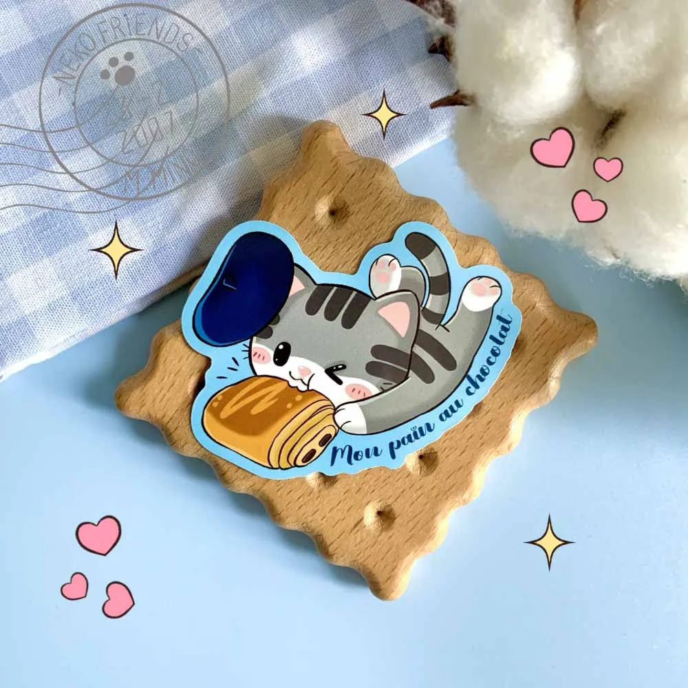 Stickers - Pain au chocolat