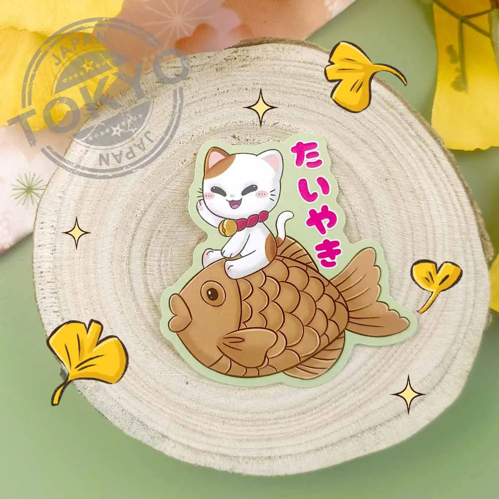 Stickers - Taiyaki - Tiny Neko