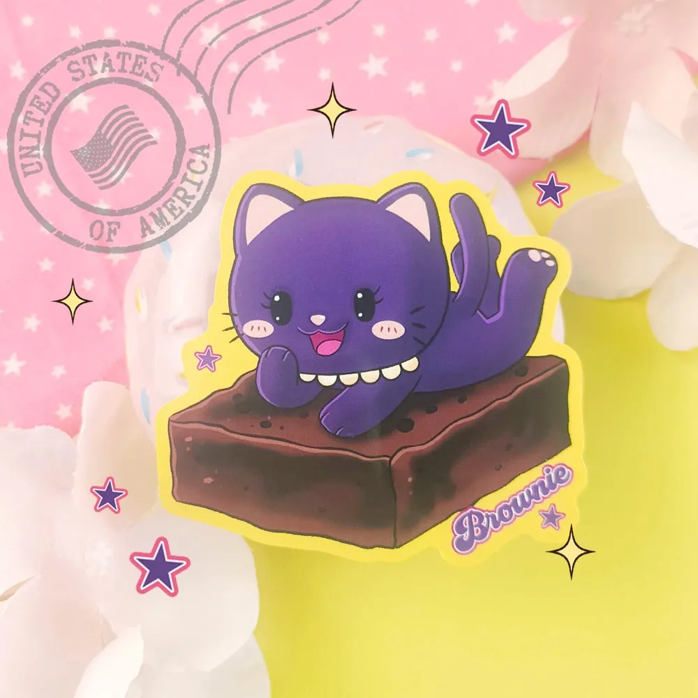Stickers - Brownie - Tiny Neko