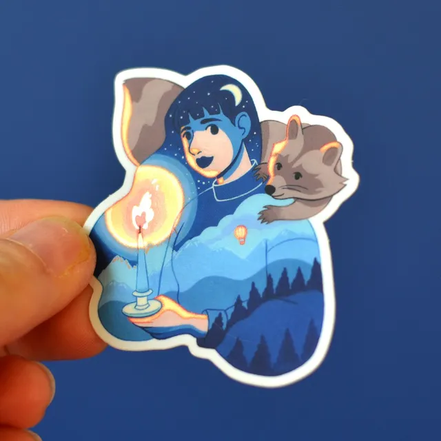 Sticker - Lumière du Matin - Amypiou